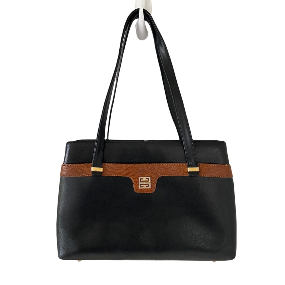 Givenchy two-tone vintage leather mini shoulder bag